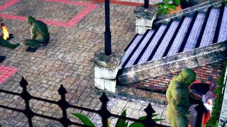 A Beautiful Castle is Attacked by Goblins. and ... - 3d Animation