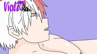 Boku no Hero Academia Hentai Uncensored - Todoroki and Momo