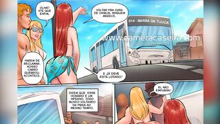Comic Porn - Naughtiness on the Bus - As Patricinhas - Home Camera (Cartoon HQ)