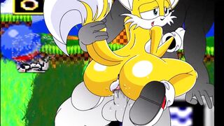 Sonic, Tails and Green Sonic Porn Very Sexy - S&M
