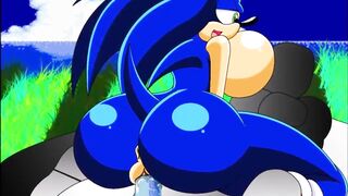 Sonic, Tails and Green Sonic Porn Very Sexy - S&M