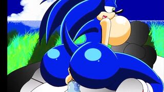 Sonic, Tails and Green Sonic Porn Very Sexy - S&M