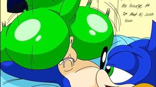 Sonic, Tails and Green Sonic Porn Very Sexy - S&M