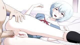 Evangelion Rei Ayanami Hentai Porn best Compilation Fuck