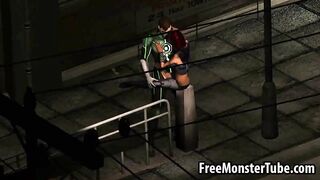 3D babe sucks cock and gets fucked by the Green Lanternandarchligh-high 1