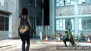 3D babe sucks cock and gets fucked by the Green Lanternandarchligh-high 1