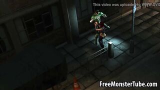 3D babe sucks cock and gets fucked by the Green Lanternandarchligh-high 1