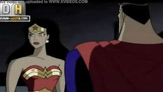 Wonder woman and Superman (Precocious ejaculation) (edited by me)
