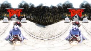 Overwatch - Mercy & Widowmaker Assisted Deepthroat [5k VR HENTAI]