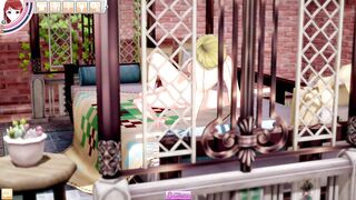 Japanese Hentai Lesbian MILF Koikatsu Party