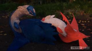 Furry Dragon Sensual Blowjob