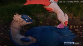 Furry Dragon Sensual Blowjob