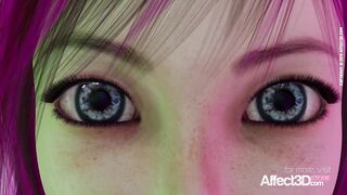 Tattooed teen fucked in a pov hd animation