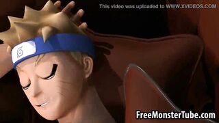 Foxy 3D cartoon babe getting fucked hard by Naruto