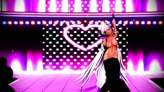 Mmd Ebony Bitch will Suck all Cock after her Erotic Dance