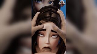Samsung Sam Blowjob Face Fucked POV