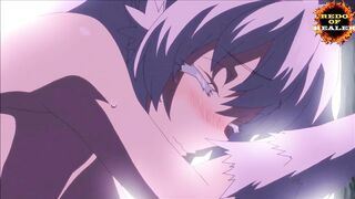 HENTAI ANAL Ride, Redo of Healer FUCK RIDING ASS Busty Rides Cock HERO Fucks Big Boobs Bouncing Tits