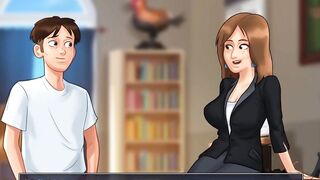 Summertime Saga - Cookie Jar - all Sex Scenes only - miss Bissette #2 Part 14