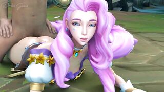 League of Legends - Hot Seraphine Sex - 3D Porn Animation (W/Sound)