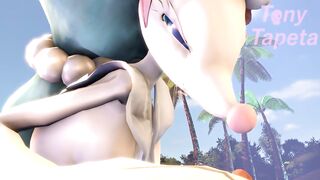 Primarina and her Trainer [SFM]