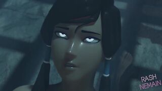 The Legend of Korra Cowgirl - Squirt, Anal, Creampie 3d Hentai - by RashNemain