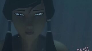 The Legend of Korra Cowgirl - Squirt, Anal, Creampie 3d Hentai - by RashNemain