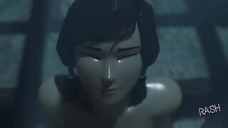 The Legend of Korra Cowgirl - Squirt, Anal, Creampie 3d Hentai - by RashNemain