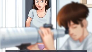 Summertime Saga - Cookie Jar - all Sex Scenes only - Mia #1-2 Part 50