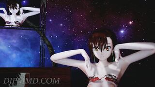 MMD R18 Misaka Ver5.6 - twice - I can't Stop me Beach Stage 1296