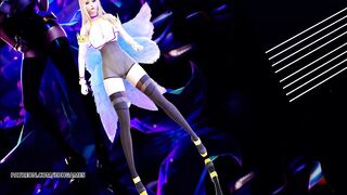 [MMD] K/DA - the Baddest Ahri Striptease Uncensored 3D