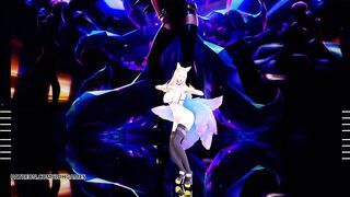 [MMD] K/DA - the Baddest Ahri Striptease Uncensored 3D