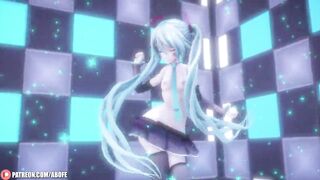 MMD R18 Hatsune Miku l Body to Body