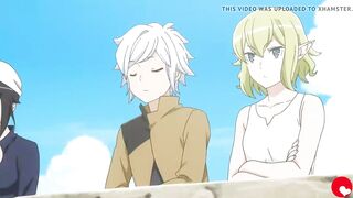 Danmachi swimwear contest with Hestia-sama OAV 2 nude
