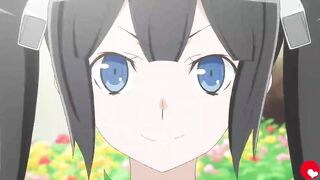 Danmachi swimwear contest with Hestia-sama OAV 2 nude