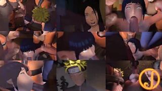 Hinata And Naruto – Multi Clone Jutsu