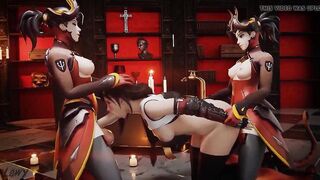 Tifa Lockhart Double Penetrated