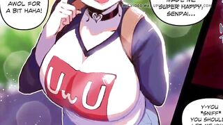 Uzaki-chan turns into Slut from alpha big cock - NTR Hentai