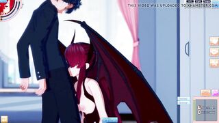 Hot Demonic Succubus Takes Huge Load