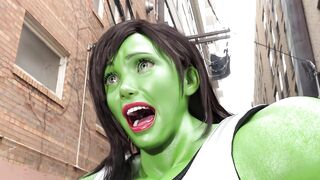 tifa lockheart turns into she hulk