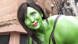 tifa lockheart turns into she hulk