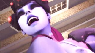 Futa Widowmaker fucks Pharah (3D Animated)