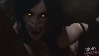 Mortal Kombat: Mileena x Lizard - Creampie 3d Hentai