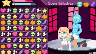 Spooky Starlet Pixel Pornstar Hentai Game Ep1 Candy crush