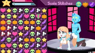 Spooky Starlet Pixel Pornstar Hentai Game Ep1 Candy crush