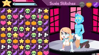 Spooky Starlet Pixel Pornstar Hentai Game Ep1 Candy crush