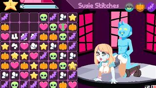 Spooky Starlet Pixel Pornstar Hentai Game Ep1 Candy crush