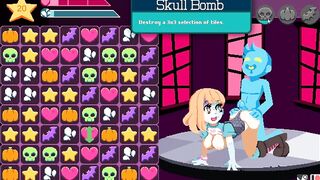 Spooky Starlet Pixel Pornstar Hentai Game Ep1 Candy crush