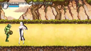 Pretty lady has sex with ugly men in Lunatia cov new hentai gameplay video