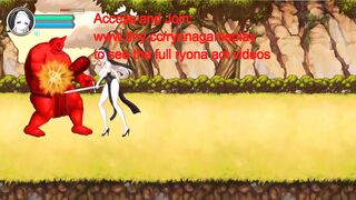 Pretty lady has sex with ugly men in Lunatia cov new hentai gameplay video