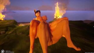 Wild Life pt3 Muscular Futa Jizzes all over Kitty Manual Cam comparison